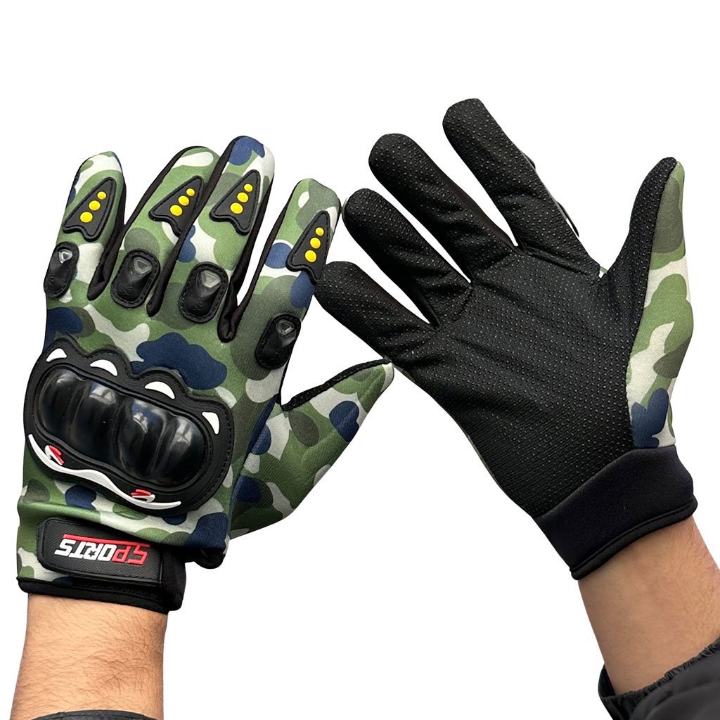 Gants de Moto Respirants Pro Biker à Doigts Longs V2 - Image 5