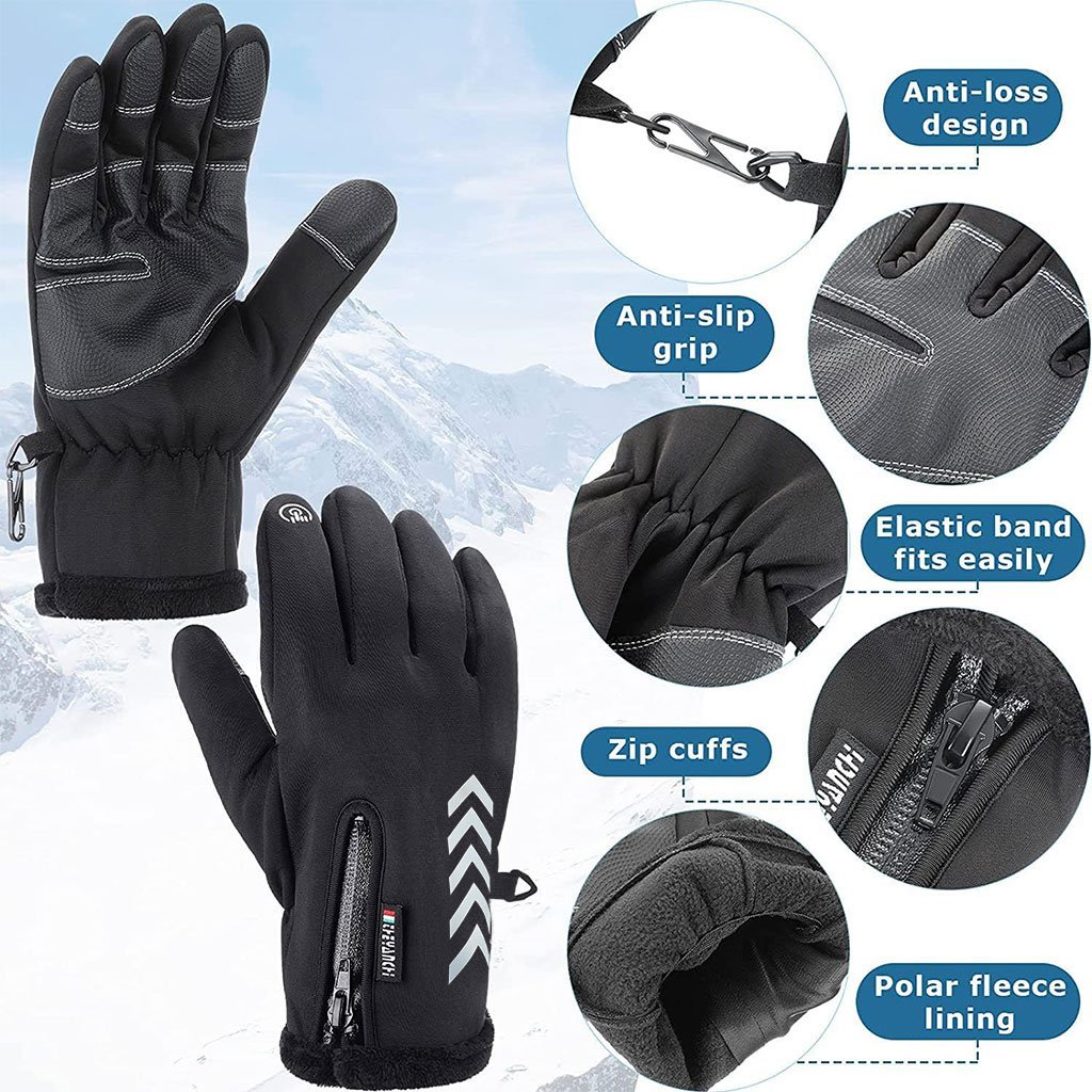 Pack d’Hiver Moto V2 – Combinaison Imperméable , Gants Thermiques , Cagoule Chaude - Image 5