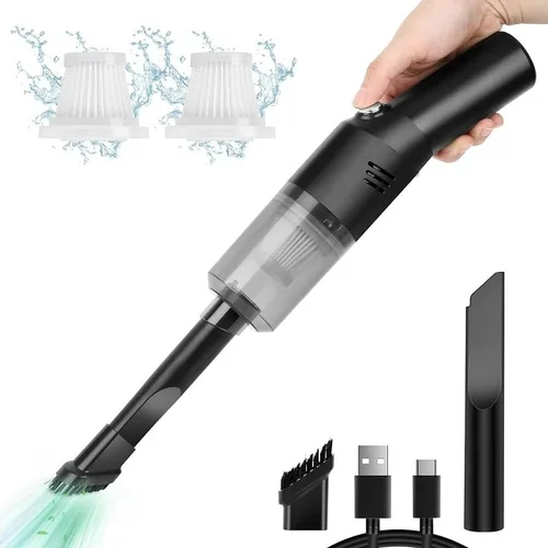 Aspirateur Voiture TurboClean – Compact, Puissant et Toujours Prêt